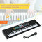 61 Keys Digital Electronic Piano Keyboard with 16 Tones 6Demo Songs Drum Kit 4