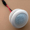 2pcs AC 100V-240V Infrared PIR Motion Sensor Recessed Wall Module Light Switch