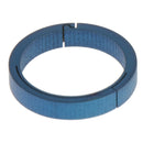 Titanium Circle Spring Keychain Buckle Clip Round Hook Key Chain 18mm Blue
