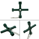 Function Four-Corner Key Water Meter Valve Electric Cabinet Box Accesso NPN