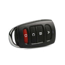 433mhz DC 12V 4 Button Learning RF Transmitter Remote Control Switch For Ga