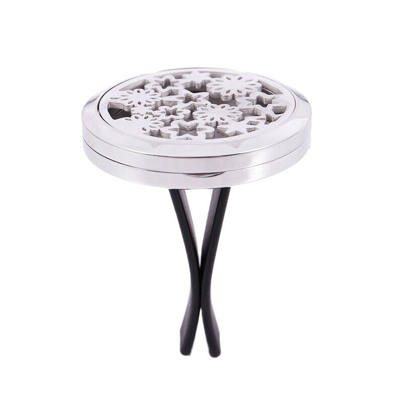 Office&Car Perfume Essential Oil Diffuser Locket With Vent Clip Aromatherap V9L9