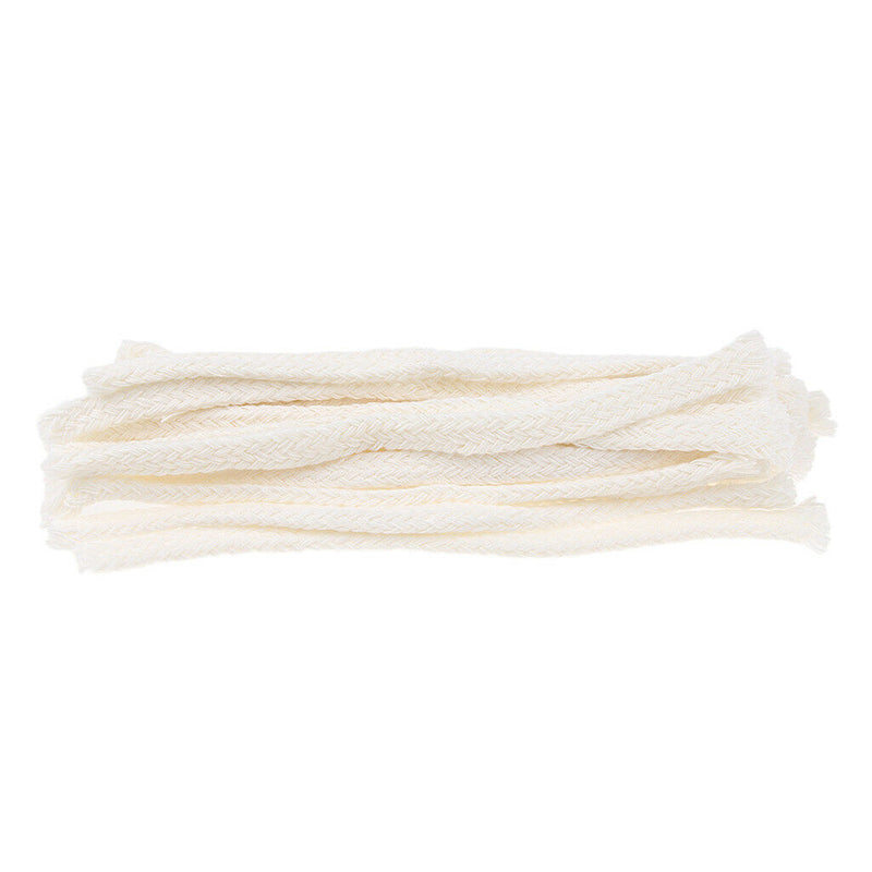 20 Pieces Lab Cotton Alcohol Light Lamp Burner Wick Lampwick 15cm Dia 6mm