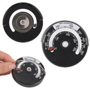 Stove flue thermometer gauge quick reading aluminum alloy for wood log burner BX