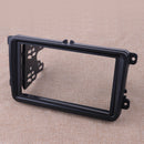 2Din Car Stereo Radio Fascia Panel Frame Fit For VW Touran Tiguan Polo SEAT Leon