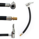 Bicycle Motorcycle Bike Car Flexible Clip On Air Tyre Tire Chuck Inflator Ho Hn