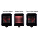 64 LED USB Rechargeable Bike Tail Light Bicycle Safety Cycling Warning Rear Lamp