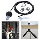 Lifting Load Adjustable Heavy Duty Steel Fitness DIY Pulley Cable Home Gym Kits
