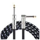 3 Meters/10 Feet Electric Guitar Bass Musical Instrument Cable Cord 1/4 Inc