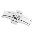 Watch Butterfly Buckle Stainless Steel Clasp Push Button For Wristwatch Band
