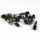 12 Pieces Bike Tire Tyre German Valve Core Replacement Valve Core Cap Part