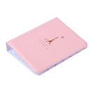 64 Pockets Foldout Album Photo Case Container for FujiFilm Card (Pink)
