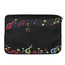 17" 17.3" 17.4" Music Note Notebook Laptop Sleeve Handle Bag Case