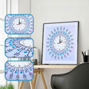 DIY Special Shaped Diamond Painting Sun Flower Wall Clock Craft Home Decor