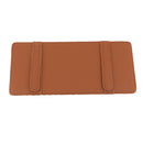 Car Sun Visor CD Clip Storage Pocket Visor Holder brown