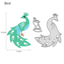 2pcs DIY Bird Metal Cutting Dies Stencil Scrapbook/Photo Album Emboss Decor