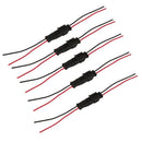 5 Kit 2 Pin / Way Sealed Waterproof Connector Plug With 10cm