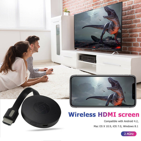 1080P HDMI Wireless Display Dongle Receiver for IOS Android PC Smartphones A#S