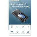 Bluetooth 5.0 Receiver Transmitter LCD Display 3.5mm AUX USB Dongle Stereo  A4S8