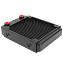120mm 18 Tubes Computer CPU Water Cooling Radiator Aluminum Cooler Exchanger