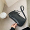 Women Totes Bags Alligator PU Elegant Shopping Shoulder Handbag (Black)