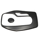 Carbon Fiber Gear Shift Box Panel Cover Trim Fit for Chevrolet Camaro 2017-
