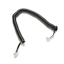 2X 6.5Ft Telephone Handset Phone Extension  Cord Curly Coil Line Cable Wire  Bj