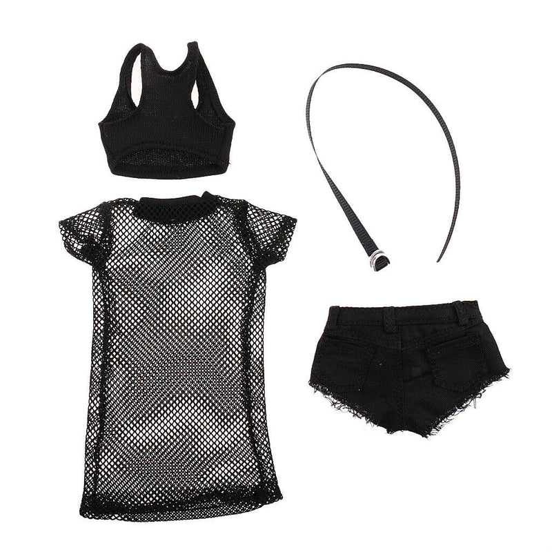 1/6 Female Jacket Coat Pants Suit Clothes Set for 12'' Hot Toys Phicen Kumik