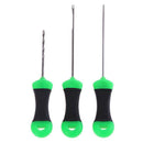 3Pcs Kit Outdoor Fishing Bait Needles Rigging Tool For Rig Boilie Terminals E7D4