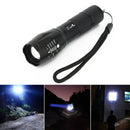 5000LM CREE XML T6 Zoomable Outdoor Torch 18650 Flashlight Lamp Light 5 Modes ..
