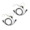 2 Pin PTT Mic Earpiece for BAOFENG UV5R 777s 888S 2 Way Radio Walkie Talkies
