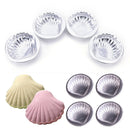 4Pcs bath bomb molds sea shell shape aluminum alloy bathing tool accessories Bj