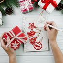10pcs DIY Special Shaped Diamond Painting Christmas Tree Pendants Decor
