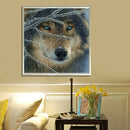 Full Drill Wolf 5D Diamond DIY Painting Craft Kit Home Decor