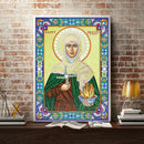 5D DIY Special Shaped Diamond Painting God Cross Stitch Kit Home Wall Decor