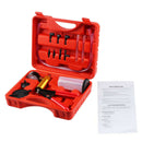 16PCS Manual Vacuum Pump Automotive Vacuum Test Tool Kit Hand Held Vacuum G