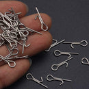 100Pcs Fishing Soft Lure Bait Stinger Spike Hook Connecting Top Needle Pins J7O9