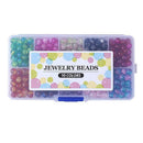 200x Bracelet Necklace DIY Beads Glass Round Loose Jewelry Making Lampwork Bead