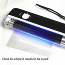 Car UV Cure Lamp Ultraviolet LED Light Car Auto Glass Windshield Repair Kit P6F1