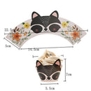 12pcs Woodland Animal Fox Cupcake Topper Wrappers Fiesta Birthday Party SuppliFT