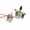Electric Guitar Wiring Kit 1 Volume 1 Tone 3 Toggle Switch 500K Pots Jack 1