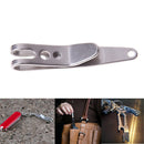 New EDC Bag Suspension Clip with Key Ring Carabiner Outdoor Quicklink Tool