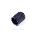 100pcs Plastic Car Truck Bike Tire Tyre Wheel Valve Stems Caps Dust Cover Black