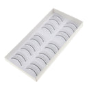 10Pairs Makeup Eyelash Extension Practice Beginner Teaching Strip Eye Lashes