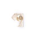 1PC Blue waves brooch Enamel Pin buckle Metal Brooch Coat Jacket Bag Badge BD3C