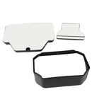 Set Black Sun Visor Instrument Panel and Rear Top Case Box Support Cushion