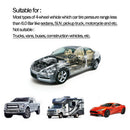 Solar Car Tire Pressure Monitor Tyre Detection System TPMS External Sensors
