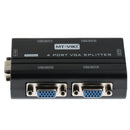 1 PC to 4 Monitor 4 Port VGA SVGA Video LCD Splitter Box Adapter 250MHz for PC