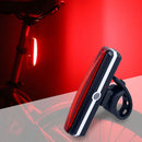 Bright Red USB LED Cycling Bicycle Taillight Rear Lamp Bike Warning Light 6 Mode