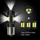 2x No Error Canbus White LED Backup Reverse Light Bulb BA15S 7506 1156 P21W